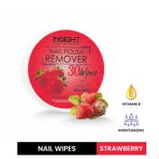 Insight Cosmetics Strawberry Nail Polish Wipes (30 Pcs)