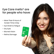 Wellbeing Nutrition Melts Eye Care Lutein 10mg Improves Vision Lemon Flavor Oral Strips (30 Strips)