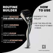 House of Beauty Derma Roller 1.00mm For Home Use, Reduces Hairfall, Balding & Stretchmarks (1 Pc)
