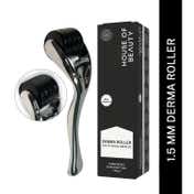 House of Beauty Derma Roller 1.50mm For Home Use, Improves Hair Growth,Remove Stretchmarks (1 Pc)