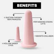 House of Beauty Face Cups for Lifting Boosting Collagen Reducing Wrinkles & Fine Lines (5 pcs)