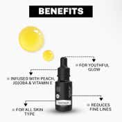 House of Beauty Super Fruit Glow Oil W-T Peach+Jojoba-All Skin Type For Massage & Primer (10 ml)