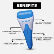 House of Beauty Ice Roller Blue For Dark Circles & Soothes Irritated & Pimpled Skin (1 Pc)