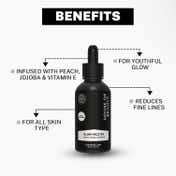 House of Beauty Super Fruit Glow Oil W-T Peach+Jojoba-All Skin Type For Massage & Primer (30 ml)