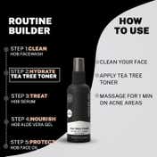 House of Beauty Tea Tree+Avocado Toner - Oily, Combination & Sensitive, Acne Prone Skin (30 ml)