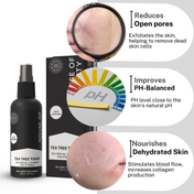 House of Beauty Tea Tree+Avocado Toner - Oily, Combination & Sensitive, Acne Prone Skin (30 ml)