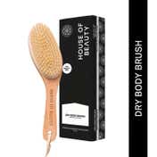 House of Beauty Dry Brush For Body For Lymphatic Drainage, Smooth Skin, In-Grown Hair (1 Pc)
