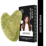 House of Beauty Jade Guasha Facetool For Double Chin, Sculpting Jawline & Contouring Face (1 Pc)