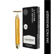 House of Beauty 24K Face Massager Single For Undereye Puffiness, Dark Circles, Tightening (1 Pc)