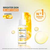 Garnier Vit C + Face Serum for Skin Brightening with 2% Niacinamide & 0.5% Salicylic Acid (15 ml)