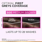 L'Oreal Paris Casting Creme Gloss Hair Color - 500 Medium Brown (87.5g+72ml)