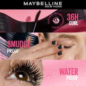 Maybelline New York Hypercurl Mascara Waterproof, Black, with Garnier Micellar Cleansing Water Combo