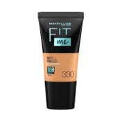 Maybelline New York Fit Me Matte + Poreless Liquid Foundation SPF 22 Tube - 330 Toffee (18 ml)
