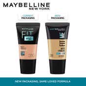 Maybelline New York Fit Me Matte + Poreless Liquid Foundation Tube SPF 22 - 310 Sun Beige (18 ml)