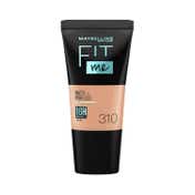 Maybelline New York Fit Me Matte + Poreless Liquid Foundation Tube SPF 22 - 310 Sun Beige (18 ml)