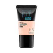 Maybelline New York Fit Me Matte + Poreless Liquid Foundation Tube SPF 22 - 115 Ivory (18 ml)