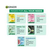 Garnier Skin Naturals Green Face Serum Sheet Mask (28g)
