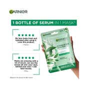 Garnier Skin Naturals Green Face Serum Sheet Mask (28g)