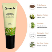 Quench Botanics Chialeader Shine Control Gel Face Wash (100ml)