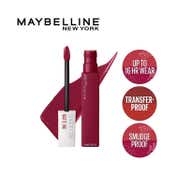 Maybelline New York Super Stay Matte Ink Liquid Lipstick Pack of 2 (Shades 115 & 125)