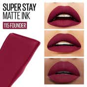 Maybelline New York Super Stay Matte Ink Liquid Lipstick Pack of 2 (Shades 115 & 125)