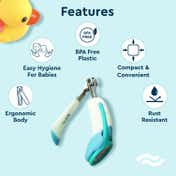 GUBB Baby Nail Clipper with Magnifier (70g)