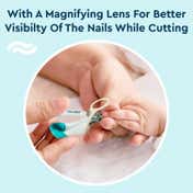 GUBB Baby Nail Clipper with Magnifier (70g)
