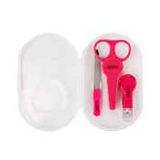 GUBB Baby Manicure Kit for Boys & Girls - Pink (3 pcs)