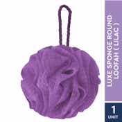 GUBB Luxe Sponge Round Loofah - Coral & Lilac Combo