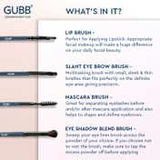 GUBB Makeup Brush Set - 8 Brushes (200 g)