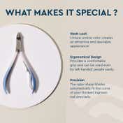 GUBB Nail Nipper Cuticle Cutter - Blue (60 g)