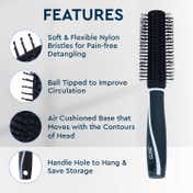 GUBB Round Hair Brush - Vogue Range (140 g)