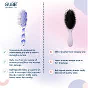 GUBB Oval Hair Brush Mini - Scottish Range (80 g)