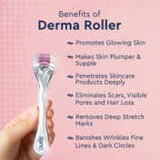 GUBB Derma Roller 0.5mm - Transparent Pink (72 g)