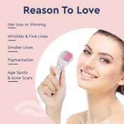 GUBB Derma Roller 0.5mm - Transparent Pink (72 g)