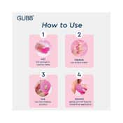 GUBB Beauty Blender Set of 4 - Peach & Pink (100 g)