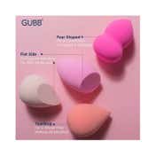 GUBB Beauty Blender Set of 4 - Peach & Pink (100 g)