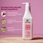 KT Professional Advanced Haircare Organic Onion Hair Shampoo (250ml)