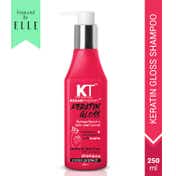 KT Professional Keratin Gloss Damage Repair & Split End Control Shampoo (250ml)