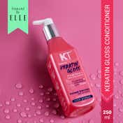 KT Professional Keratin Gloss Damage Repair & Split End Control Conditioner (250ml)