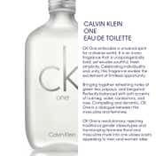 Calvin Klein Ck One Eau De Toilette - EDT For Everyone Unisex Perfume (100 ml)