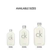Calvin Klein Ck One Eau De Toilette - EDT For Everyone Unisex Perfume (50 ml)