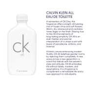 Calvin Klein Ck All Eau De Toilette - EDT For Everyone Unisex Perfume  (100 ml)