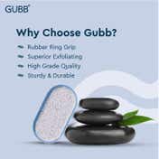 GUBB Pumice Stone with Rubber Grip (70 g)
