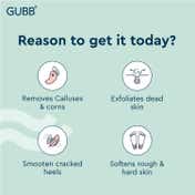 GUBB Pumice Stone with Rubber Grip (70 g)