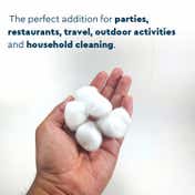 GUBB White Cotton Balls -100Pcs (60g)