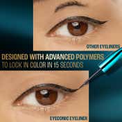 Lakme 9 to 5 Eyeconic Liquid Eyeliner Smudgeproof Waterproof Lasts upto 24 Hrs - Black (4.5 ml)