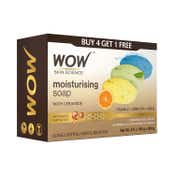 WOW SKIN SCIENCE Moisturising Soaps with Ceramide Vitamin C Green Tea Aqua (5 pcs)