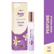 Plum BodyLovin' Vanilla Vibes Eau De Parfum | Long Lasting Vanilla Perfume For Women (15 ml)