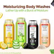 Mamaearth Rice Water Moisturizing Body Wash with Hydrating Lily Scent (275 ml)